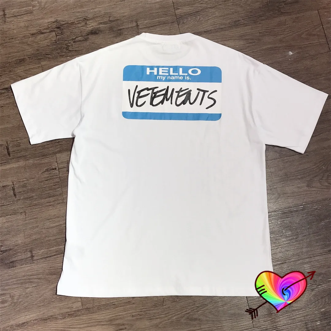 Vetements T shirt Mannen Vrouwen 