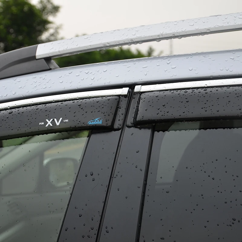 Подходит для subaru 1819 XV Защита от солнца и дождя специальные декоративные аксессуары для окон и бровей