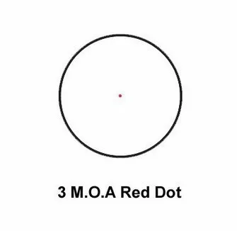 Vector Optics GEN II Torrent 1x20 Tactical Red Dot Scope Sight with Quick Release 21mm Weaver Mount for Night Shooting Hunting