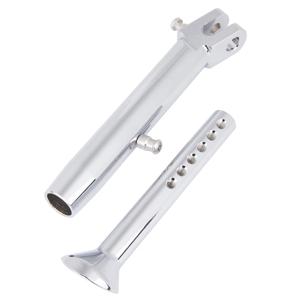 Алюминиевая Регулируемая легкая подставка с ЧПУ боковая для Kawasaki ZX 14R 2006 2011 2007 2008