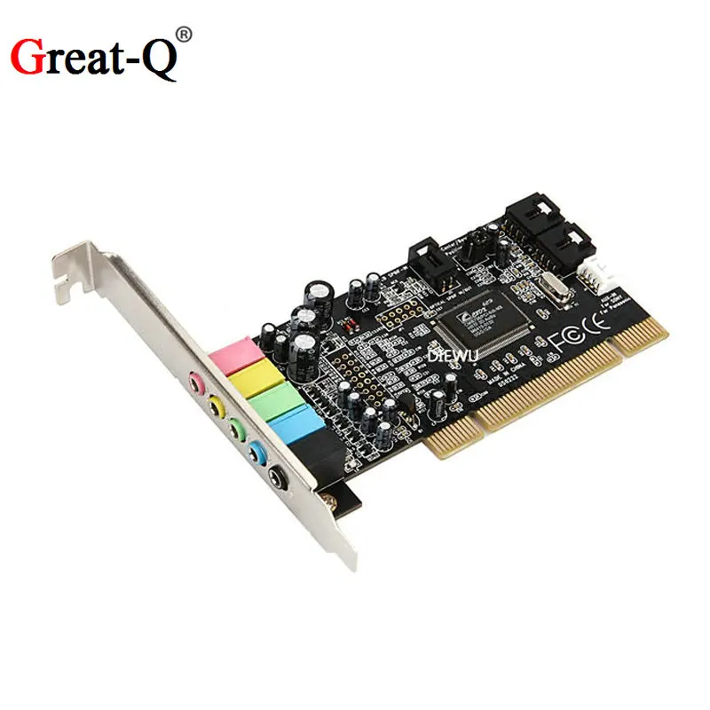 Звуковая карта PCI 5.1CH CMI8738 чипсет цифровая аудиокарта настольный аудио интерфейс