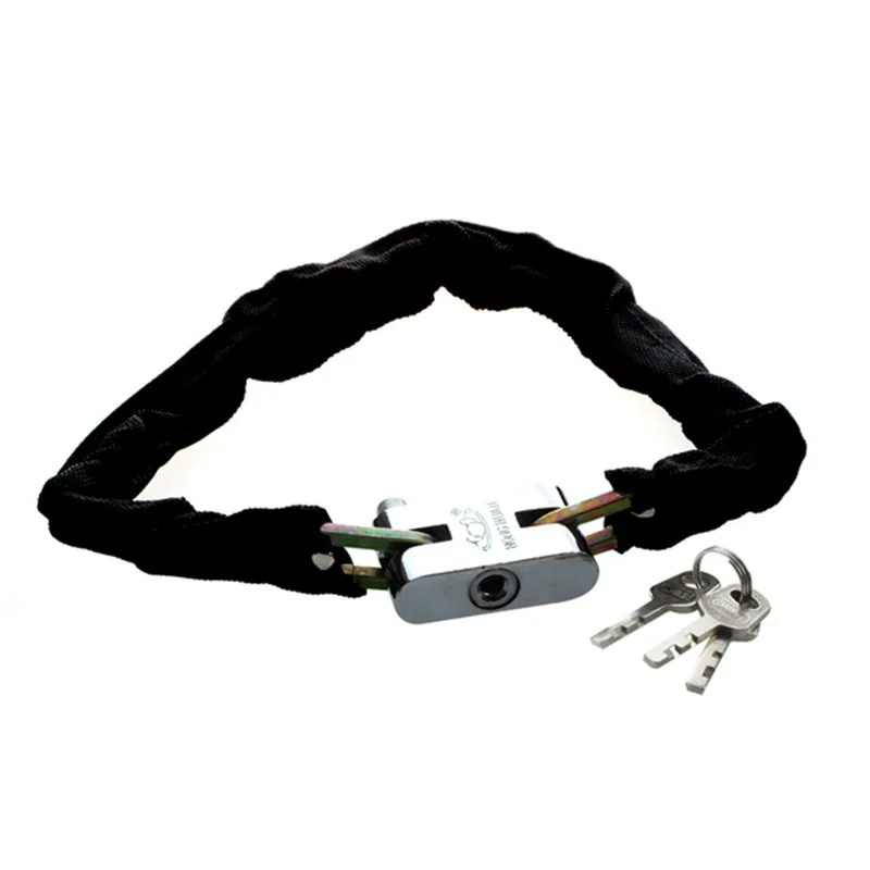 NEW-83cm Reinforced Metal Heavy Motorbike Motorcycle Bicycle Chain Lock