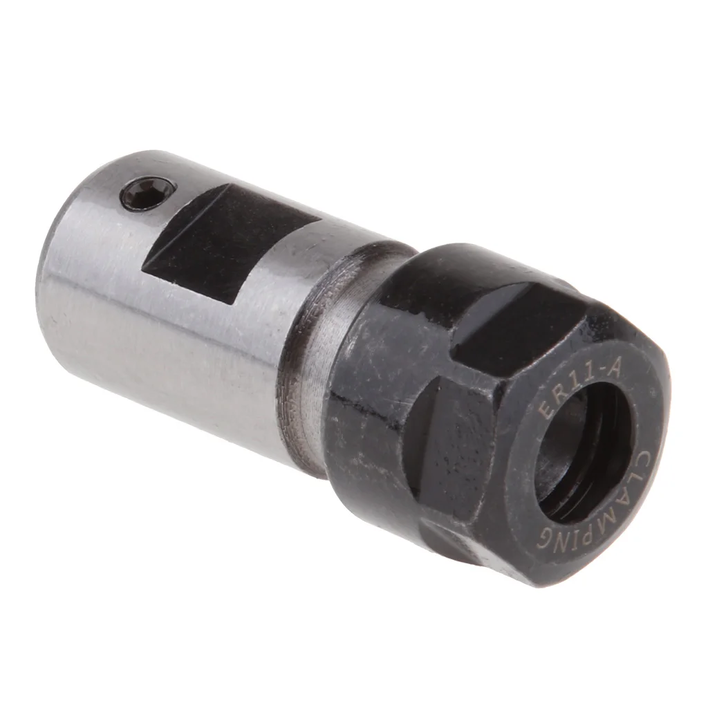 ER11 Collet Chuck Motor Shaft Extension Rod Spindle Inner 5MM For CNC Milling