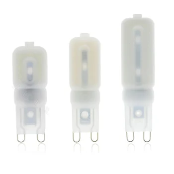 

10PCS Dimmable LED Bulb G9 Light Bulb AC 220V LED Lamp SMD2835 Spotlight Chandelier Lighting Replace 20w 60w Halogen Lamp