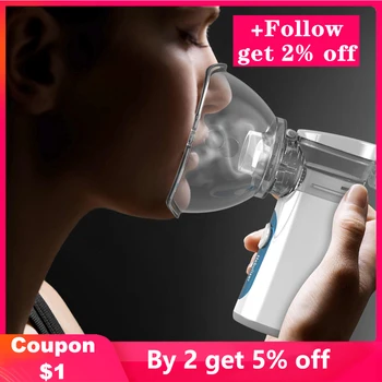 

Handheld portable Inhale Nebulizer Mesh atomizer silent inhaler nebuliser inhalator for kids nebulizador portatil nebulizador