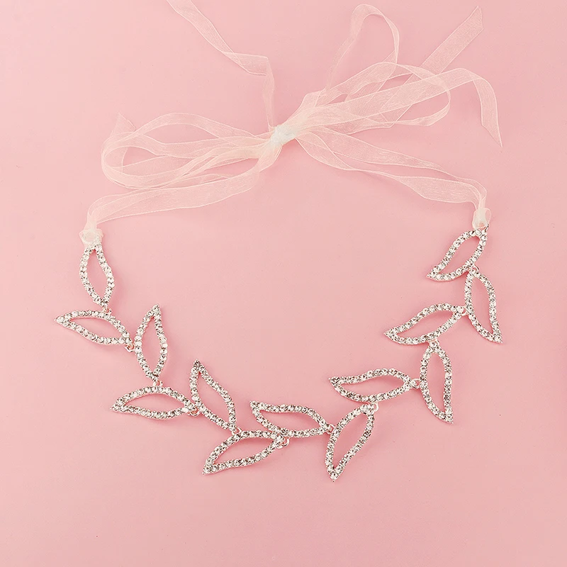 Handmade Rhinestone Headbands for Women Hair Accessories Wedding Hairband Bride Headpiece 2020 Prom Bridal Hair Jewelry Gifts