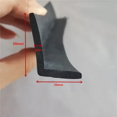 rubber sealing strip edge enchoser l shape 01