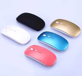 

2400 DPI 4 Button Optical USB Wireless Gaming Mouse Ergonomic Mice For PC Laptop Stylish Wireless And Convenient Silent Mouse