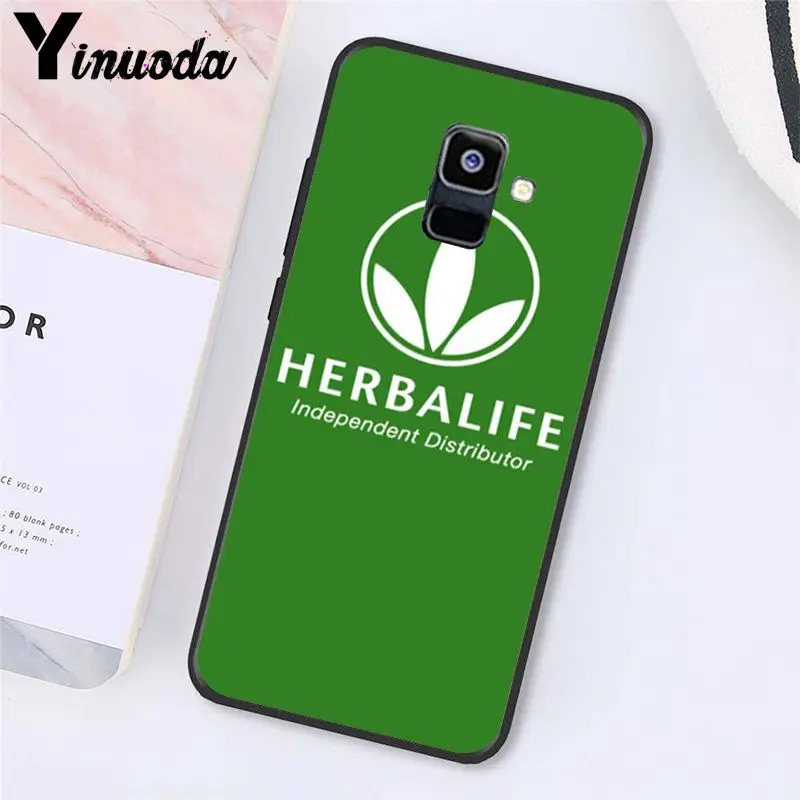 Yinuoda черный Herbalife чехол для телефона для Samsung Galaxy A7 A50 A70 A8 A3 A6 A6Plus A8Plus A9