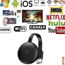 Google casa chromecast 4k hd hdmi-compatível media player 5g/2.4g wifi g12 tv vara exibição dongle tela espelhamento 1080p hd tv