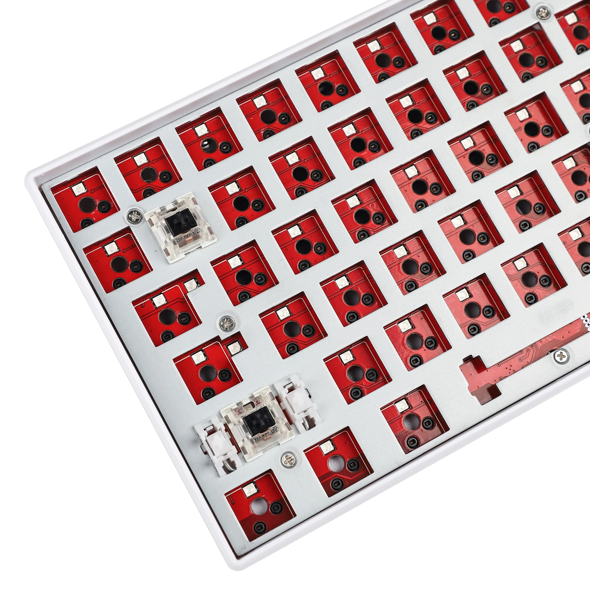 Rgb Destacável Usb com Fio Bluetooth 2.4g Três Modo Hotswap Kailh Soquete Kit Diy 84 75 - Imagem 6