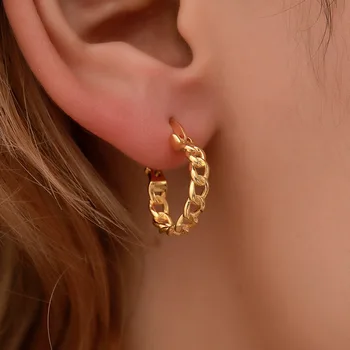 

Hot Sale Hiphop Style Geometric Irregularity Earrings For Women Gold Silver Color Statement Ear Studs Fashion Jewelry Brincos