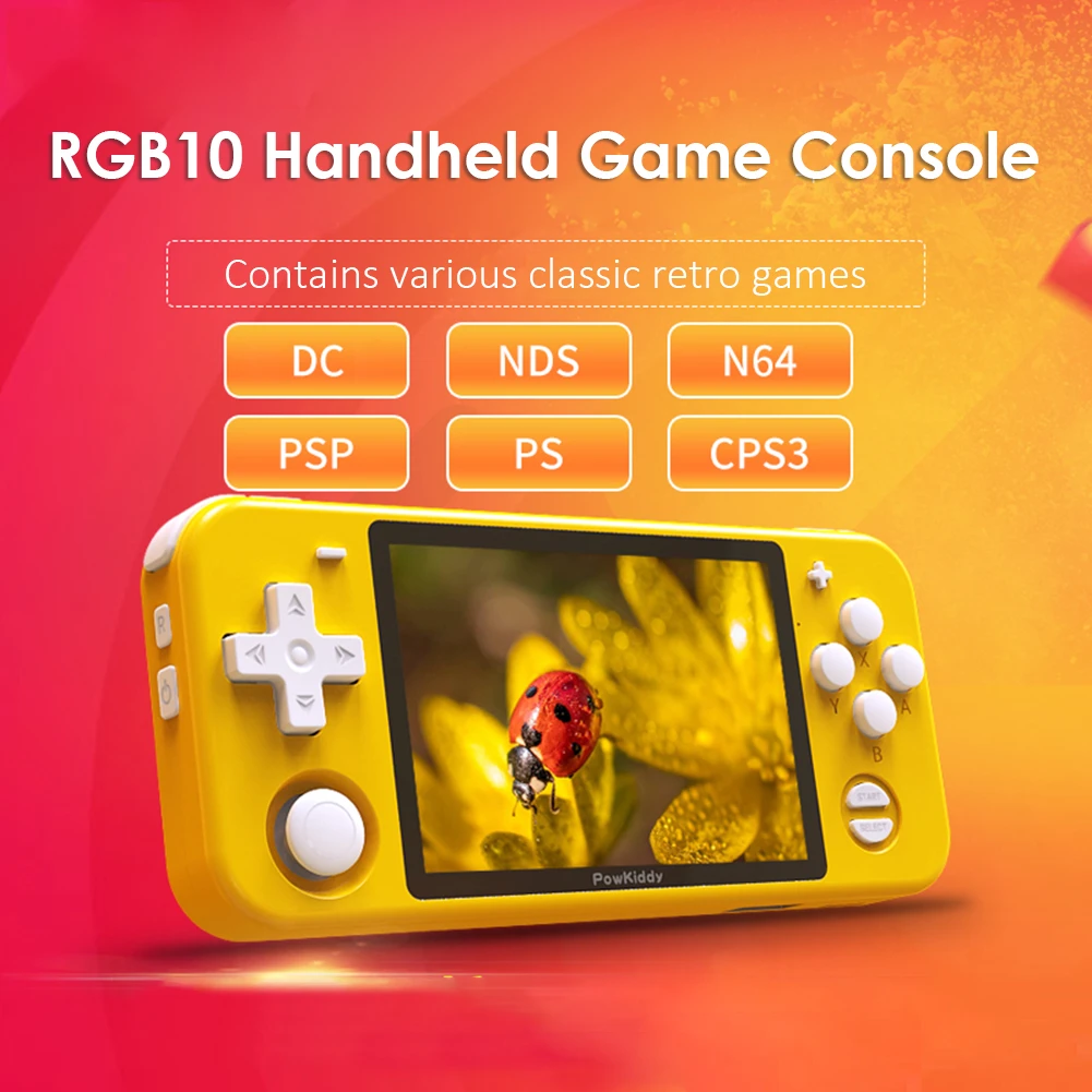 junio Ciencias Moretón Consola portátil RGB10 de código abierto para niños, consola de juegos  portátil con Chip RK3326, pantalla IPS HD de 3,5 pulgadas, balancín 3D  Retro, regalo para niños|Reproductores de juegos portátiles| - AliExpress