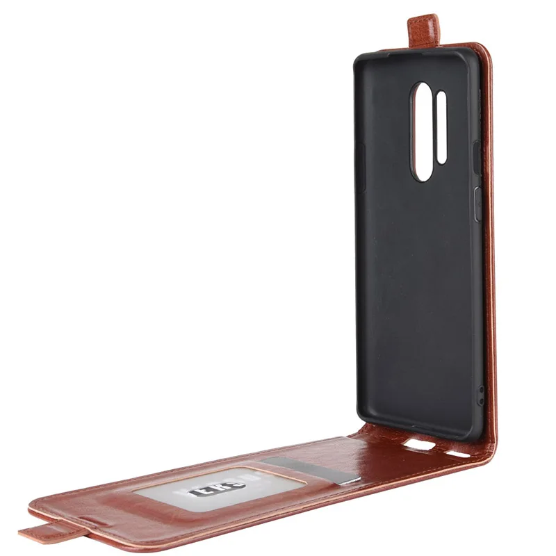 UP Down Leather Case For Oneplus 8 Pro 7T Pro 6t 6 Phone Bag Vertical Flip Leather Cover Cases Card Slot Holster (16)
