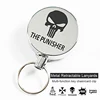 Metal Retractable Key Chain Lanyards Id Badge Holder Reel Lanyard Clip Name Bage Holder Tags Card Holder  Guard Against Theft ► Photo 2/6