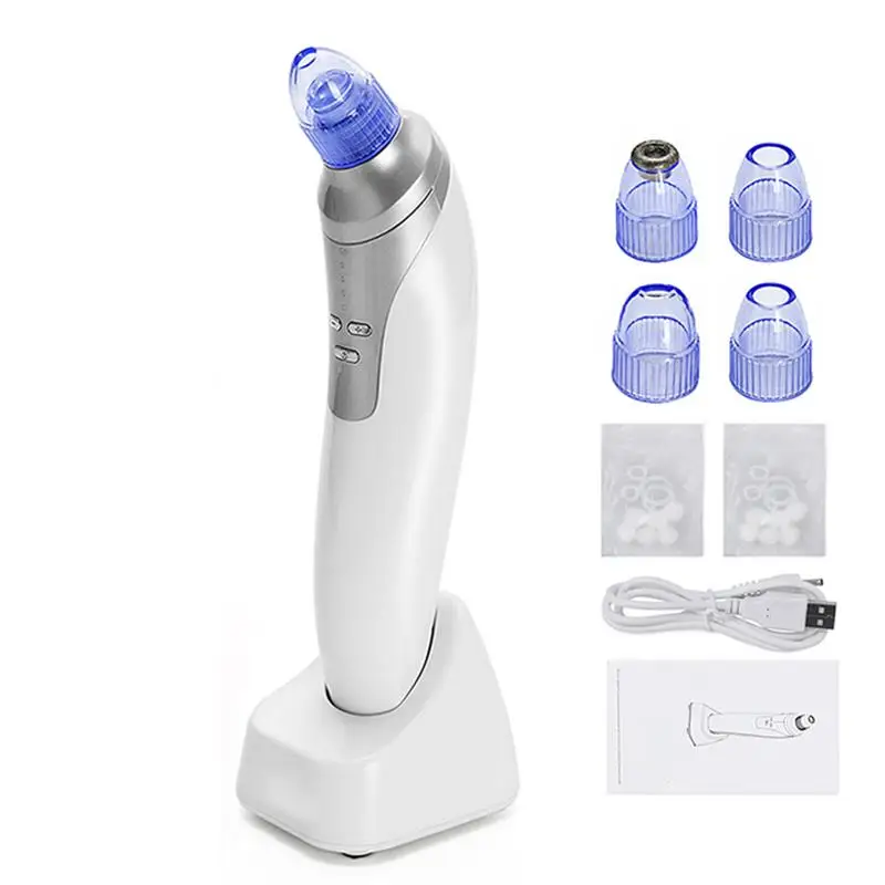 

Beauty Star Vacuum Blackhead Remover Facial Vacuum Suction Pore Cleaner Pimple Comedo Removal Microdermabrasion Face Cleaning