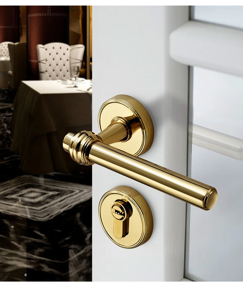Yonfia 8031 antigo traditioinal pvd ouro casa