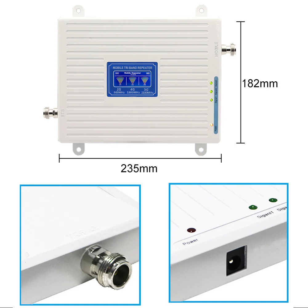 GSM DCS WCDMA 900+1800+2100 Tri Band Mobile Signal