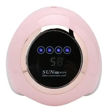 

Intelligent Light Therapy Manicure Machine 88W Multi-Level Timing 30 Light Beads Fast Baking Nail Lamps