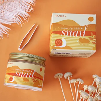 

snail essence eye mask 80 pcs eye pads moisturizing nourishing skin care eye patchs