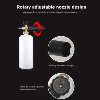 

New Foam Generator/ Foam Cannon Gun for Karcher for Lavor for High Pressure Car Wash Washer Automotive Deep Cleaning Machine