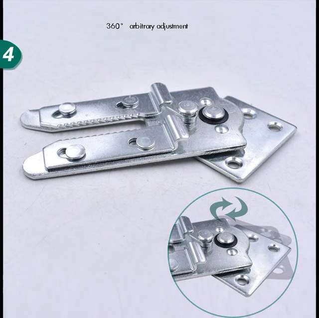 Connettori Per Divano Componibile - 2 Pezzi In Metallo Con Viti, Ganascia A Scatto Per Unire Moduli, Nero