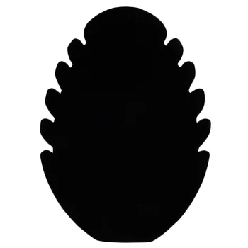 

Necklace Jewelry Pendant Chain Display Holder Stand Velvet Easel Organizer Rack