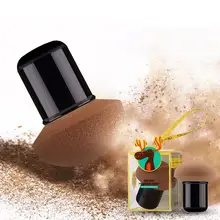 Яркая Гламурная Косметическая основа для макияжа скрывающий порошок пышная губка Грибная головка для безупречного лица Мягкая косметическая Пышка