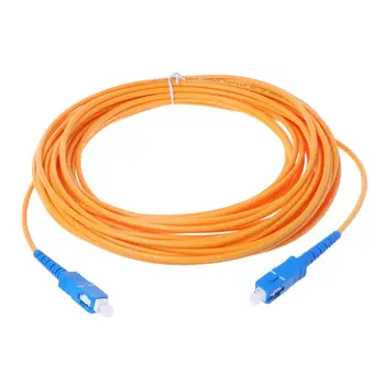 SC/UPC-SC/UPC-SM 3mm Fiber Optic Jumper Cable Single Mode Extension Patch Cord 1