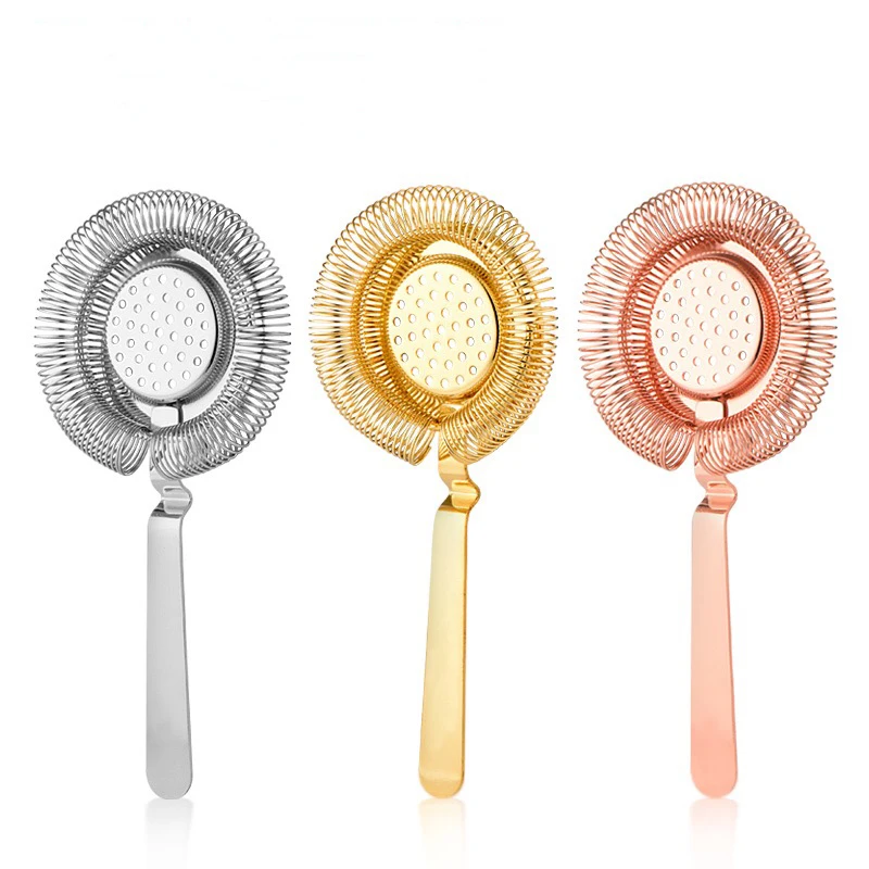 Food grade barware premium fine stainless steel filter strainer mesh strainer
