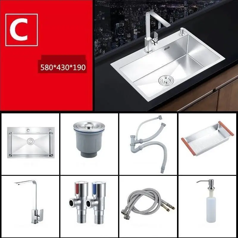 De Acero inoxidible Portatil портативная Кухонная мойка для овощей Wasbak Gootsteen Lavandino Lavabo Cuba Pia