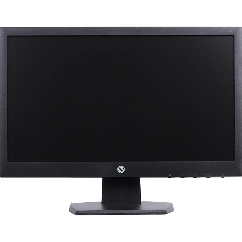 Монитор HP 18.5" V197 черный TN LED 5ms 16:9 DVI Mat 200cd