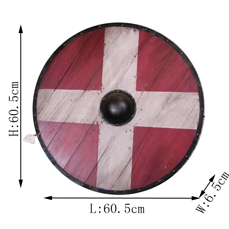 Средний возраст классический стиль викинга крестоносца щит памятное украшение/домашний интерьер витрина Античный Декор Аксессуары