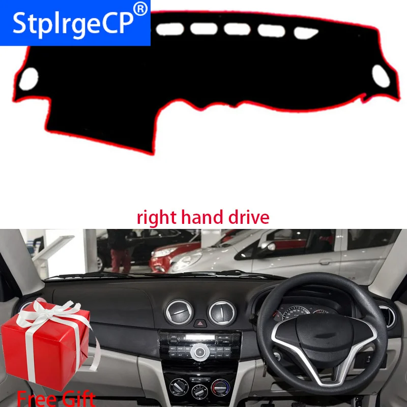 Приборной панели автомобиля крышка коврик для changan Alsvin V3 2012-2015 правым Dashmat Pad Даш
