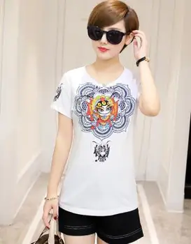 

2020 blue Summer Fashion T Shirt Women Woman Tshirt sky