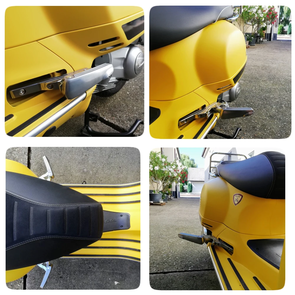 Раздвижные подножки для ног Vespa GT GTS GTV 60 125 150 200 250 300 300ie
