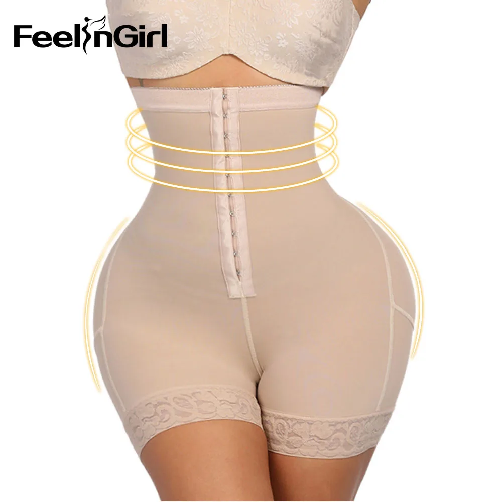 Offerte FeelinGirl Donne A Vita Alta Boxer elasticizzati Dello Shaper Del Corpo Che Dimagrisce la Pancia Della Biancheria Intima Cintola Panty Intimo elasticizzato e contenitivo Culo Sollevatore Hip Enhancer