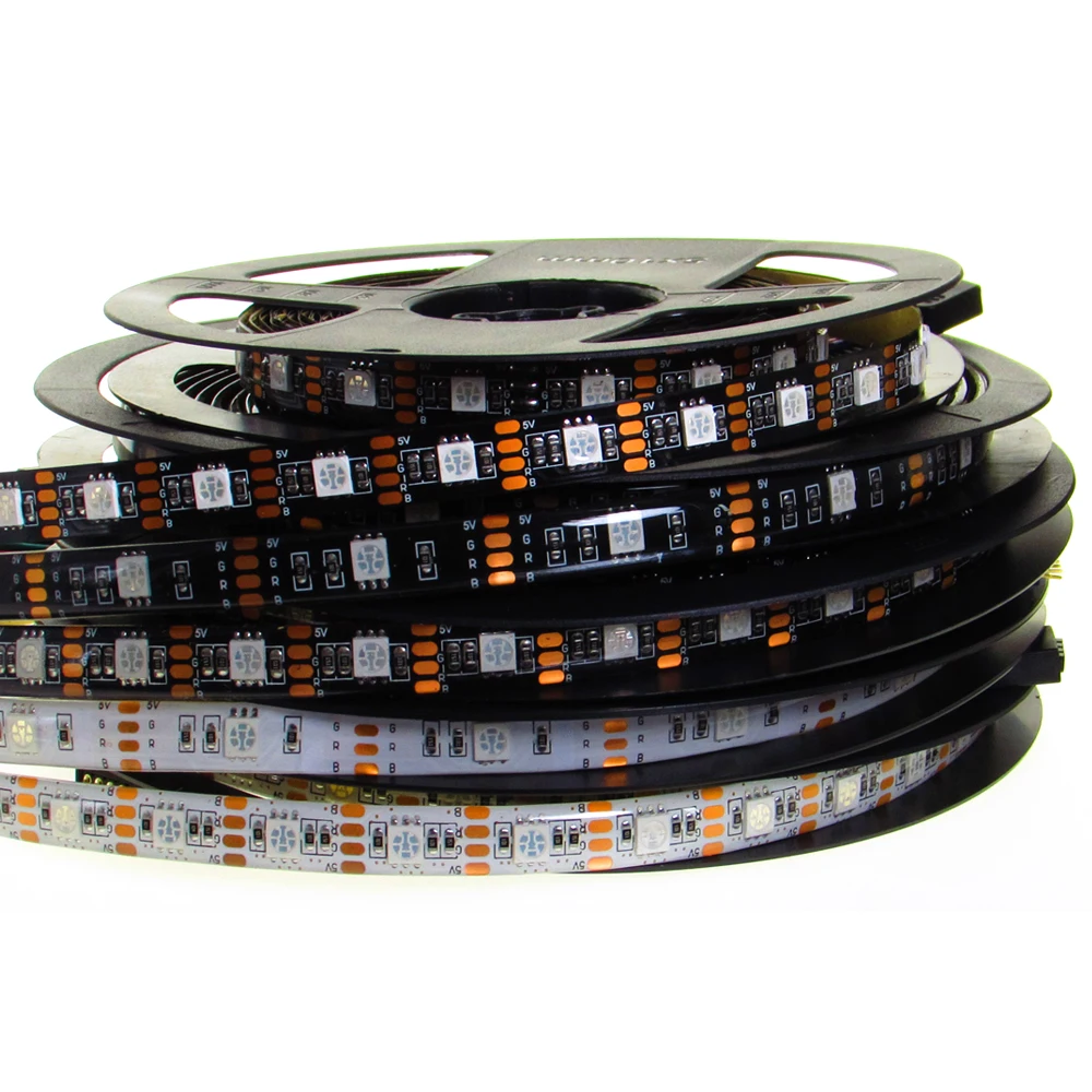 Светодиодная светильник та RGB 5 В SMD 5050 м 150 светодиодов светодиодная