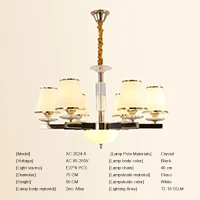 6 light Современные светодиодные люстры, люстры, потолочные люстры для гостиной, спальни, кухни, осветительные приборы - Цвет абажура: 6 light