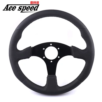 

Car Steering Wheel Tuning Drift Racing JDM Suede Leather Steering Wheel For Honda 14inch/350mm