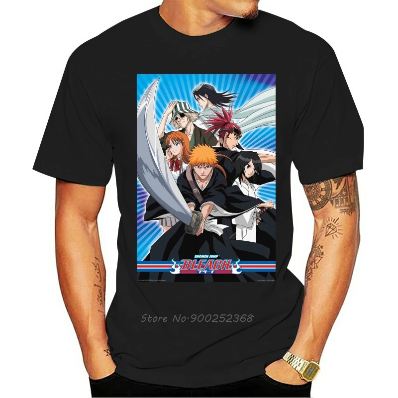 Bleach Anime T-shirts | Bleach Anime Shirt | Cotton Streetwear | Cotton Tee  Shirt - Men - Aliexpress
