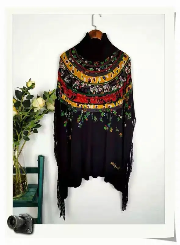 Модный высококачественный свитер для женщин DESIGUAL Испания(3