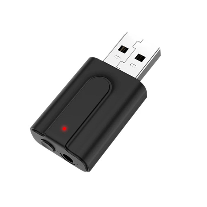 2 в 1 USB Bluetooth V5.0 приемник передатчик автомобильный беспроводной аудио AUX адаптер новое поступление