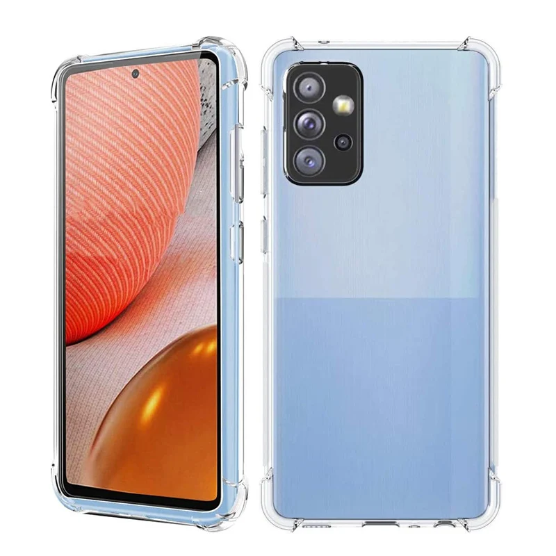 Stoßfeste Handyhülle für Samsung Galaxy A52 A32 A42 A12 A02 A72 S8 S9 S20FE Plus S21 Ultra A51 A71 A50 Silikonhülle Rückseite_voghion.com