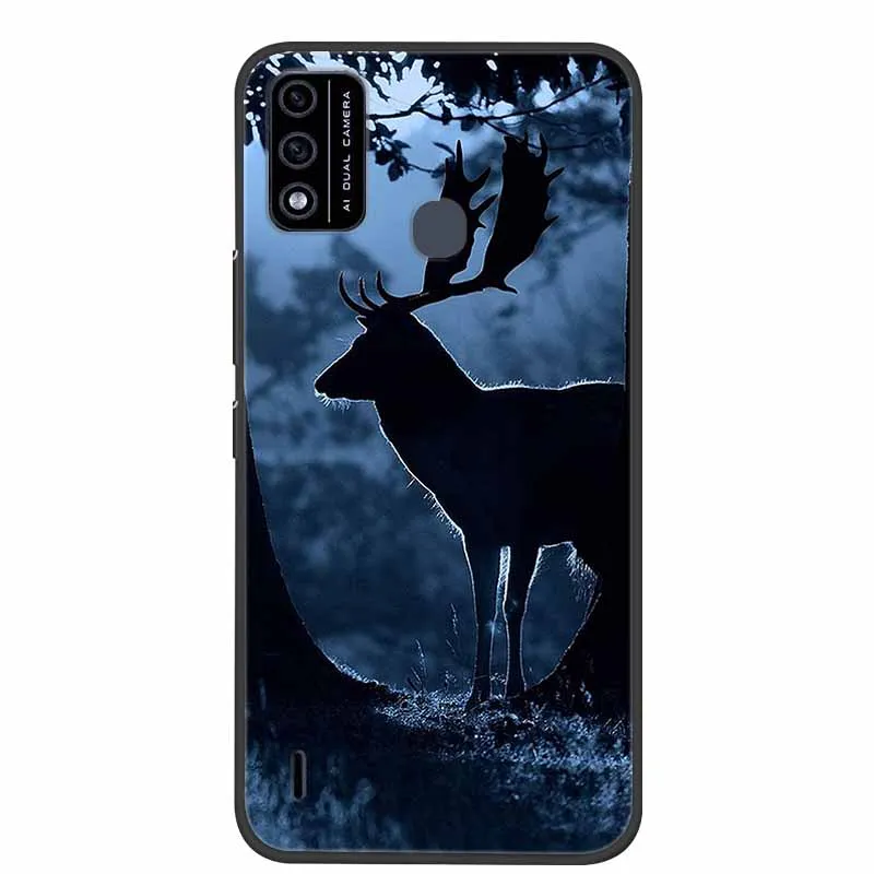 For Itel A48 Case Soft Silicone Cool Cartoon Case For Itel A48 Back Cover for ITEL A 48 Cases Fashion TPU Phone Fundas New Capa phone pouch for running Cases & Covers