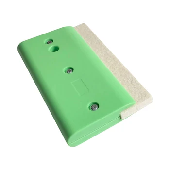 

1PC Auto Film Applying Tool Wear-resistant Portable Wool Felt Scraper