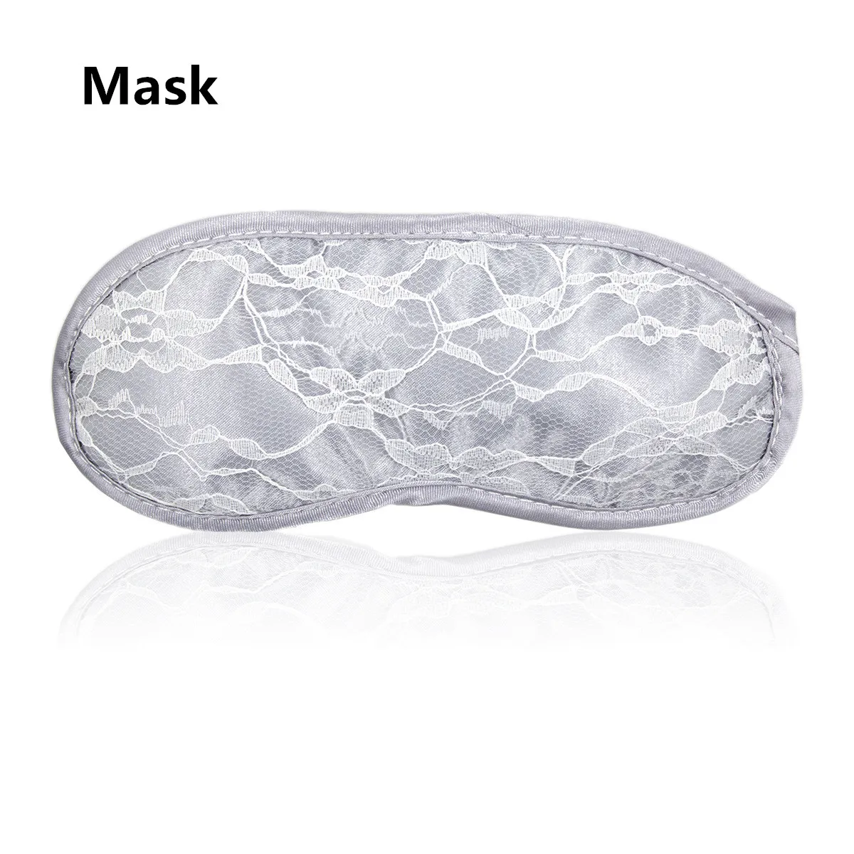 Набор эротических аксессуаров с кружевными наручниками маской и флиртом на