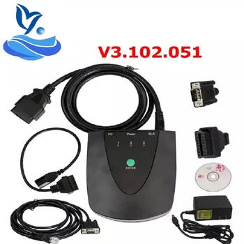 

HDS Tool HIM Diagnostic Tool HDS Newest Version with Double Board USB1.1 To RS232 OBD2 Scanner