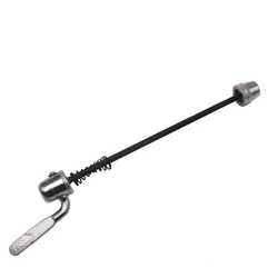 Lightweight Quick Release Skewer Lever for Bicycles - Rear Wheel (Silver)
