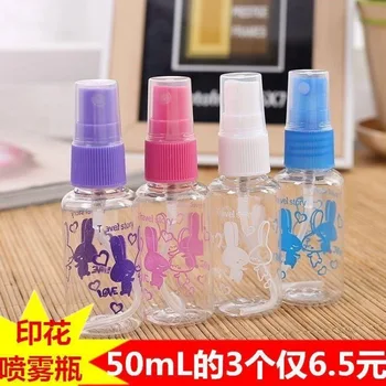 

Storage Bottle Spray Bottle of Fine Mist Small Watering Can Spray Bottle Spray Bottle Moisturizing Travel Perfume Printed Spray